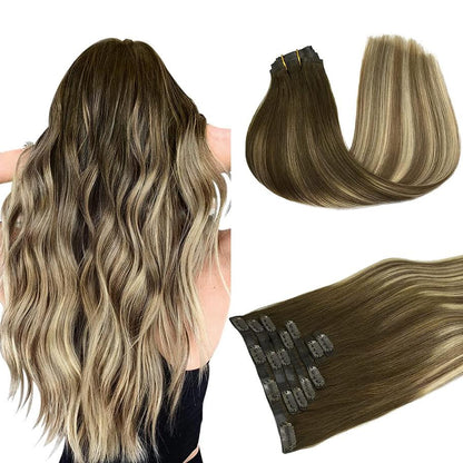 Seamless Clip-In Hair Extensions | 100% Remy Human Hair – CherryTress