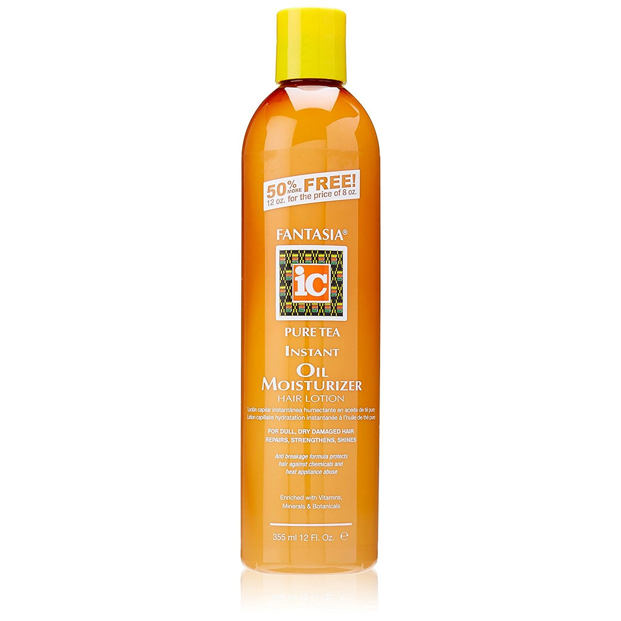 IC FANTASIA TEA INSTANT OIL MOISTURIZER HAIR LOTION 12 OZ