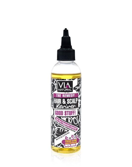 VIA NATURAL FREE STYLE BRAID HAIR SCALP REVIVER 8OZ