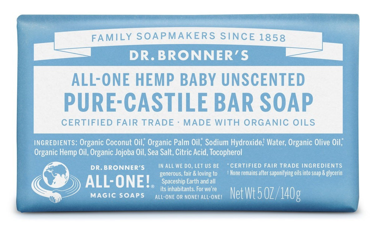 DR BRONNERS BAR SOAP BABY MILD