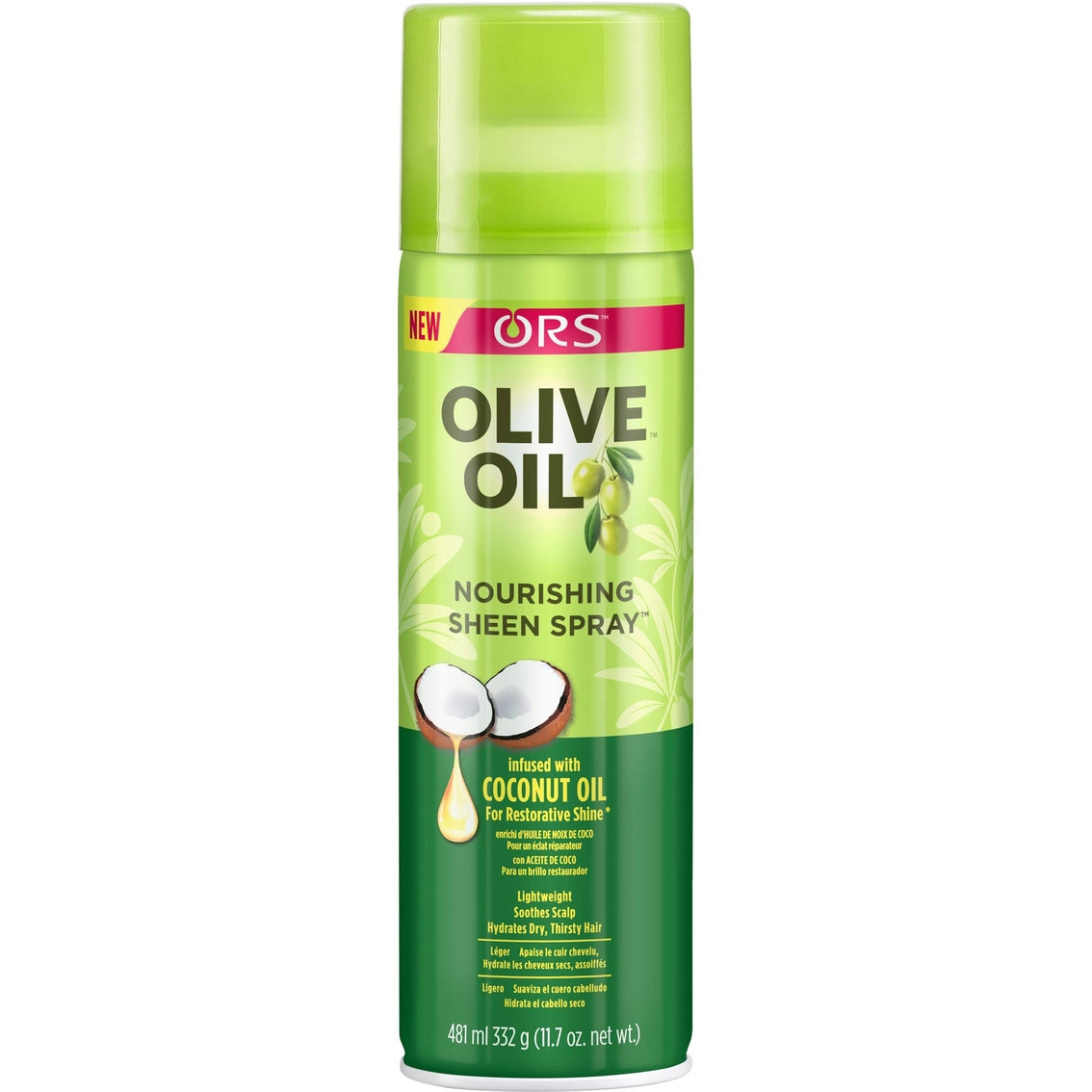 ORS OLIVE OIL SHEEN SPRAY COCONUT 11.7OZ