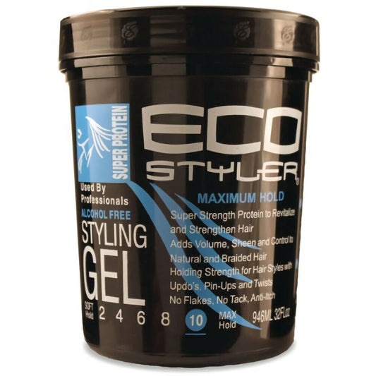 ECO STYLING GEL SUPER PROTEIN 32OZ