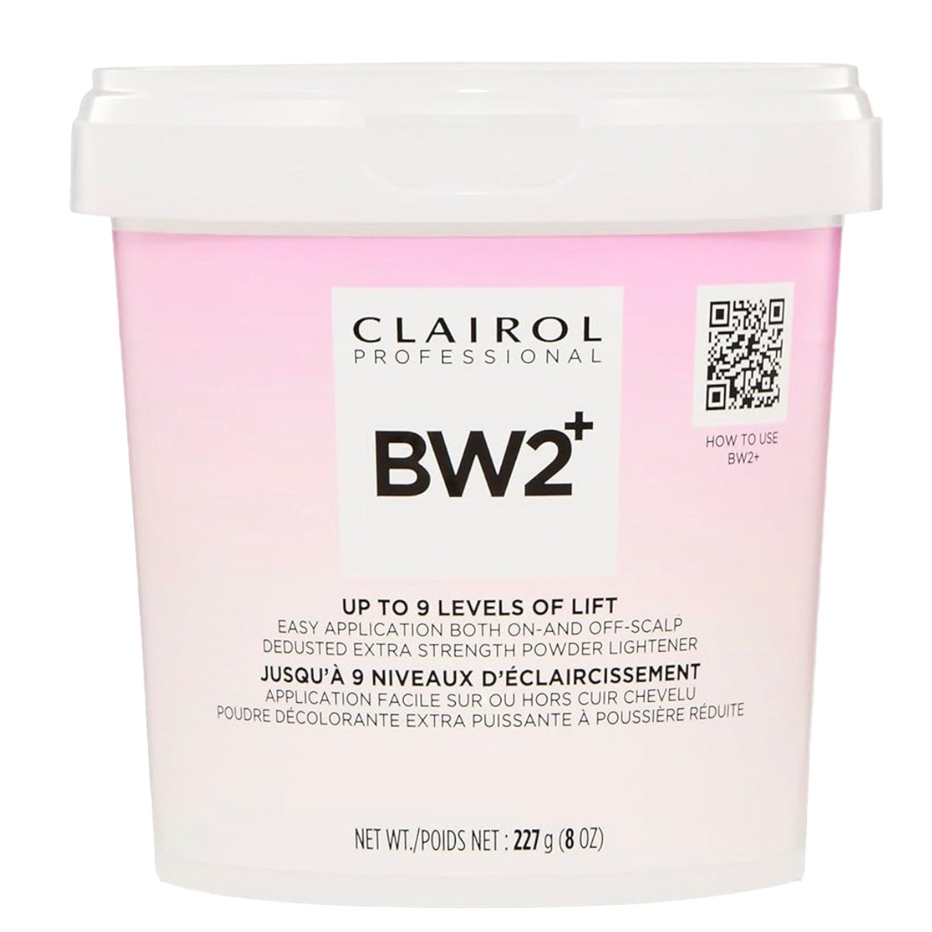 CLAIROL BW2+ POWDER LIGHTENER TUB 8OZ