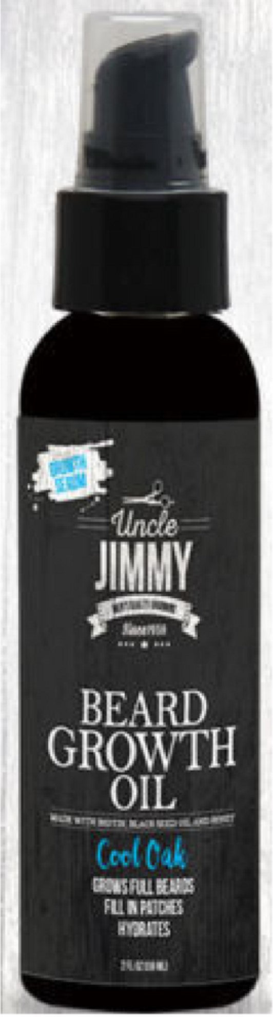 UNCLE JIMMY BEARD GROWTH OIL 2oz