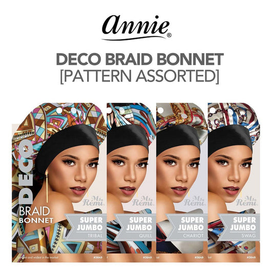 MS. REMI DECO BRAID BONNET CAP
