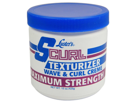 LUSTER'S SCURL TEXTURIZER CREME MAXIMUM STRENGTH 15 OZ