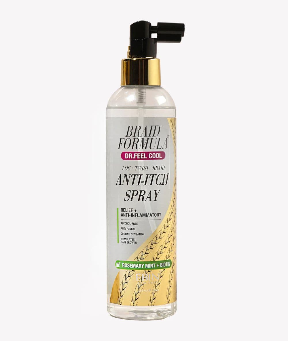 Ebin New York Braid Formula Drfeelcool Anti-Itch Spray[Rosemarymint+Biotin] 8.5Oz