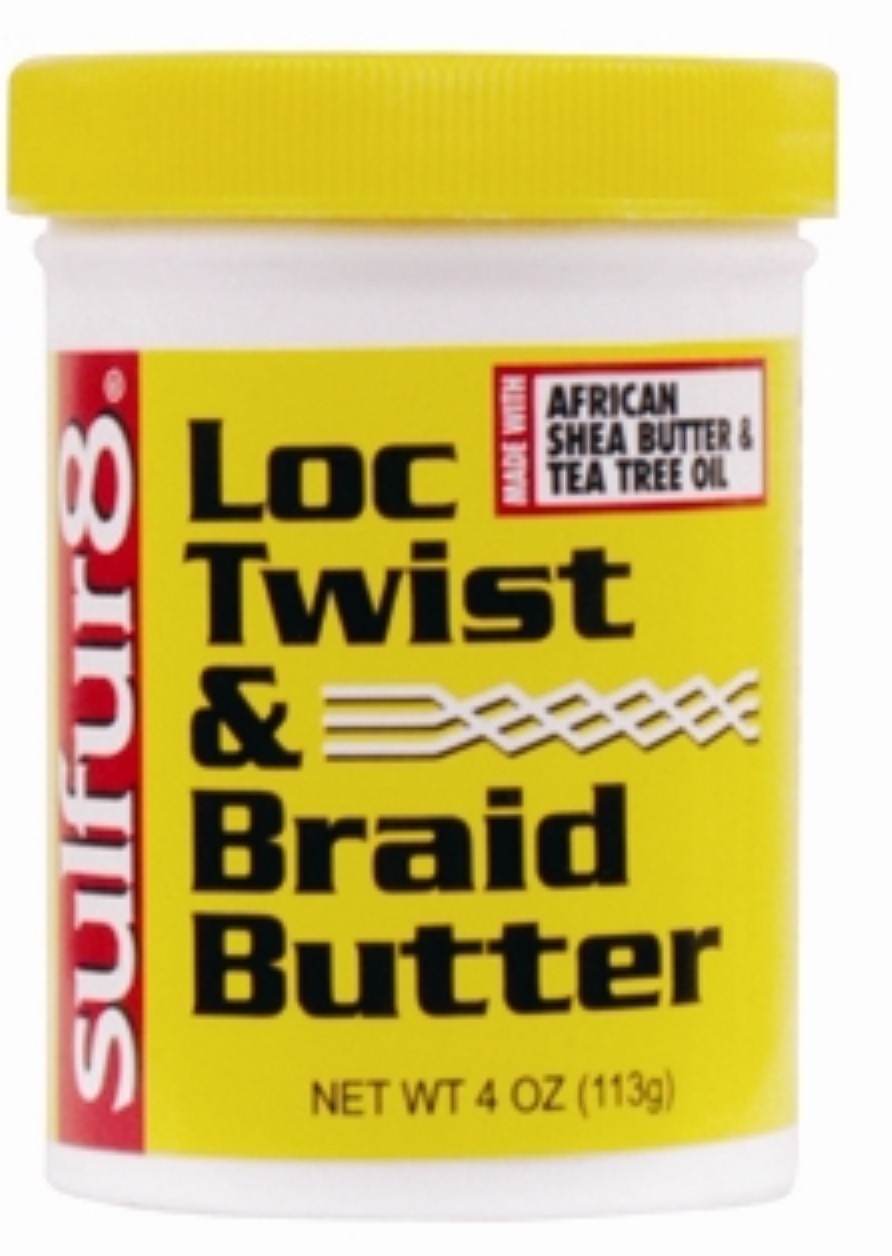 SULFUR 8 LOC TWIST & BRAID BUTTER 4 OZ