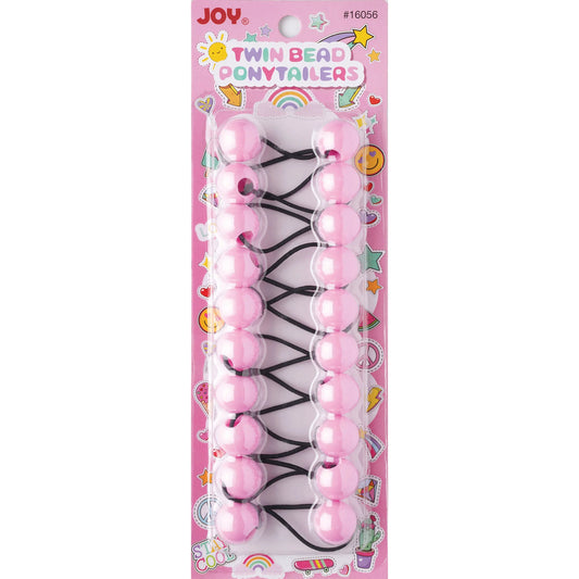Annie Joy Twin Beads Ponytailers – Classic Colors 20mm