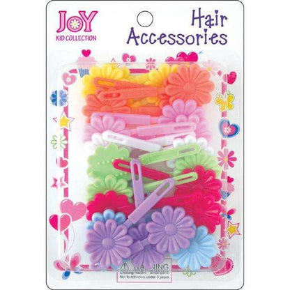 JOY HAIR BARRETTS PASTEL ASST