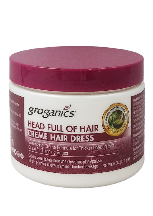 GROGANICS CREME HAIR DRESS 6oz