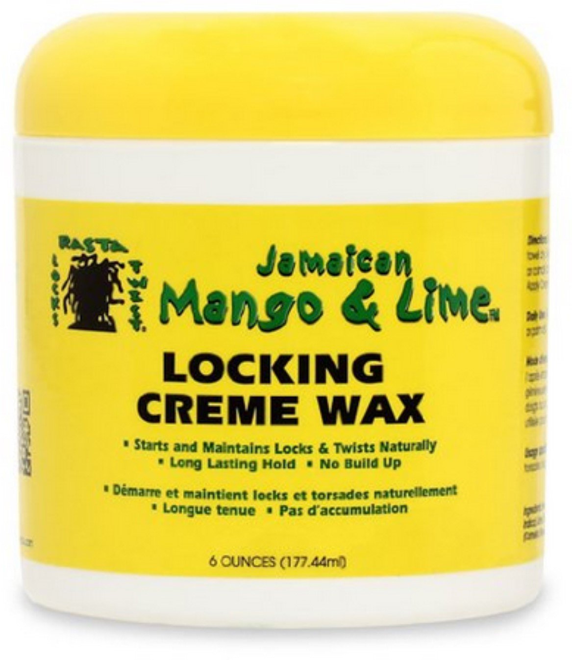 JAMAICAN MANGO & LIME LOCKING CREME WAX 6oz