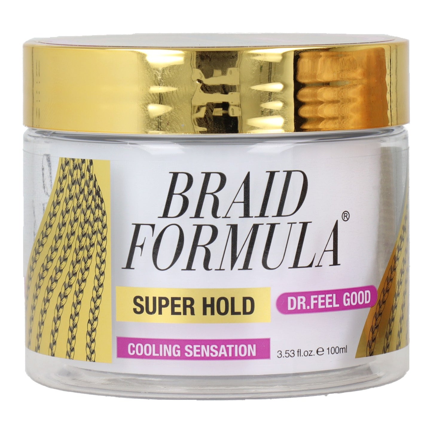 Ebin New York Braid Formula Super Hold Dr.Feel Good (100 Ml)