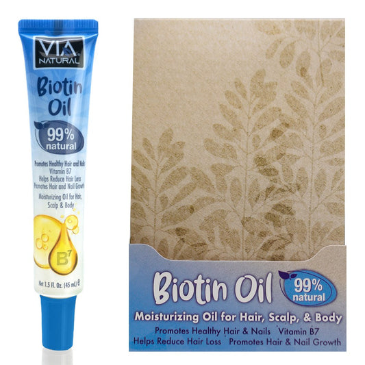 VIA OIL 1.5OZ TUBE BIOTIN