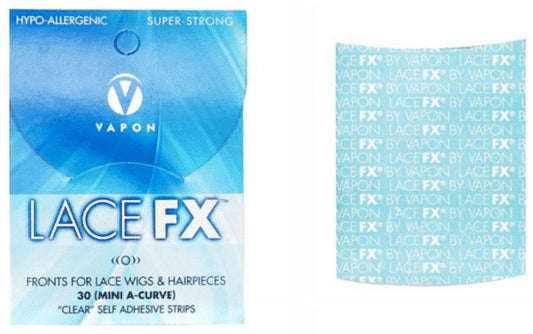 VAPON LACE FX Mini A Curve Fronts For Lace Wigs & Hairpieces 30 Strips