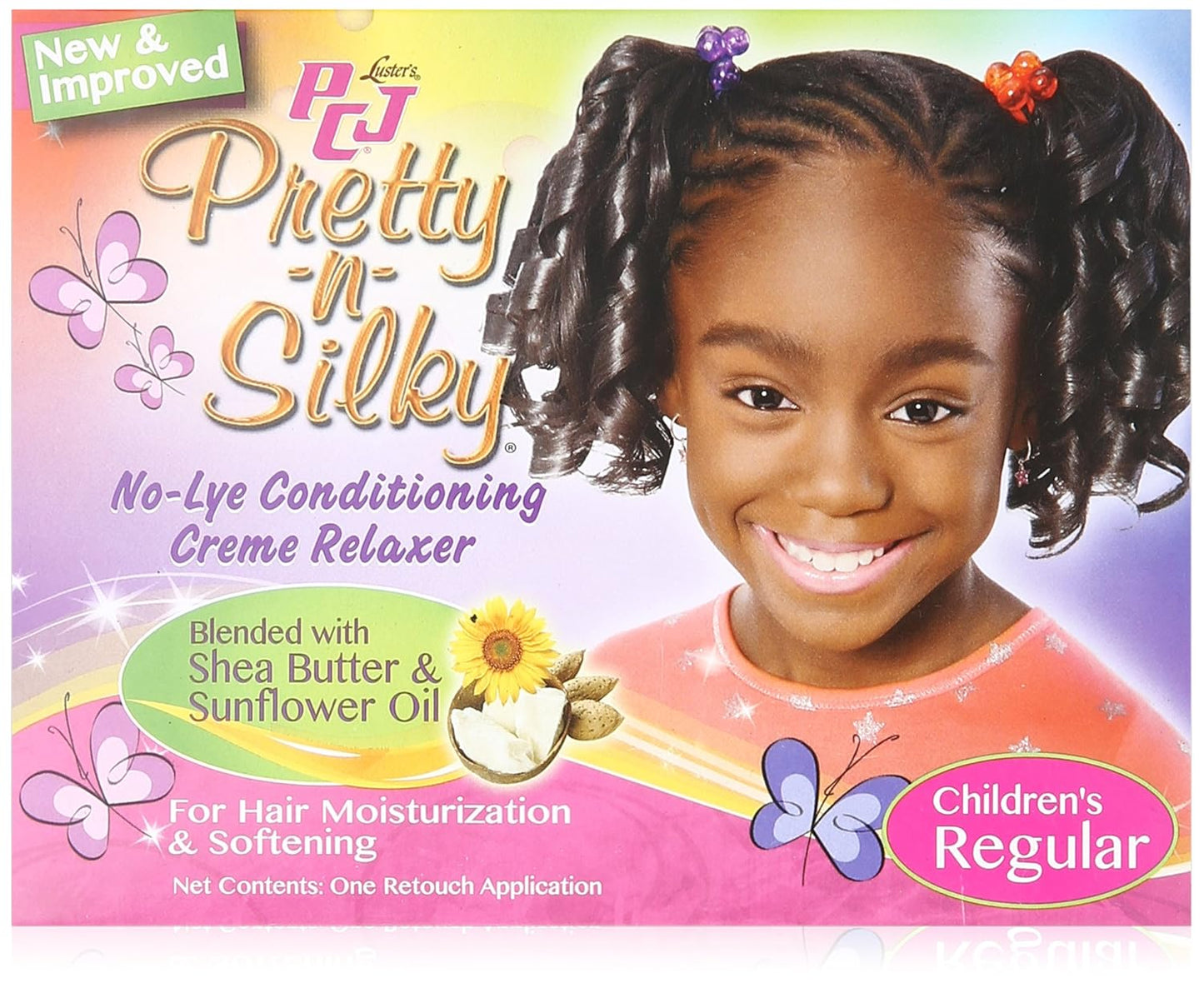 LUSTER'S PCJ NO LYE RELAXER KIT-CHILDREN REGULAR