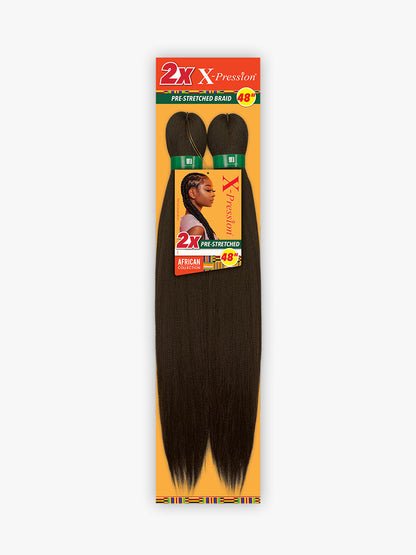 SENSATIONNEL 2X X-PRESSION PRE-STRETCHED BRAID 48"