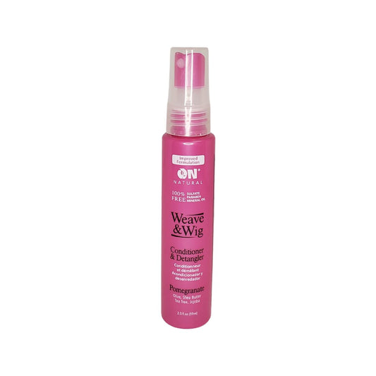 ON NATURAL WEAVE & WIG DETANGLER - POMEGRANATE 2 OZ