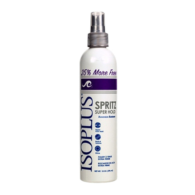 ISOPLUS DESIGN AND HOLD SPRITZ SUPER HOLD 10oz