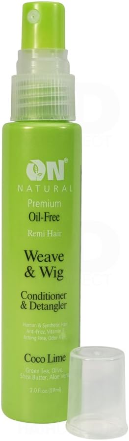 ON NATURAL WEAVE & WIG DETANGLER - COCO LIME 2 OZ