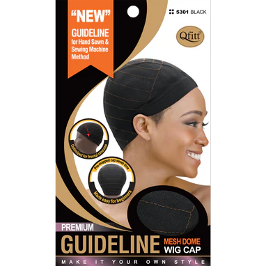 Qfitt Premium Guideline Wig Cap 5301