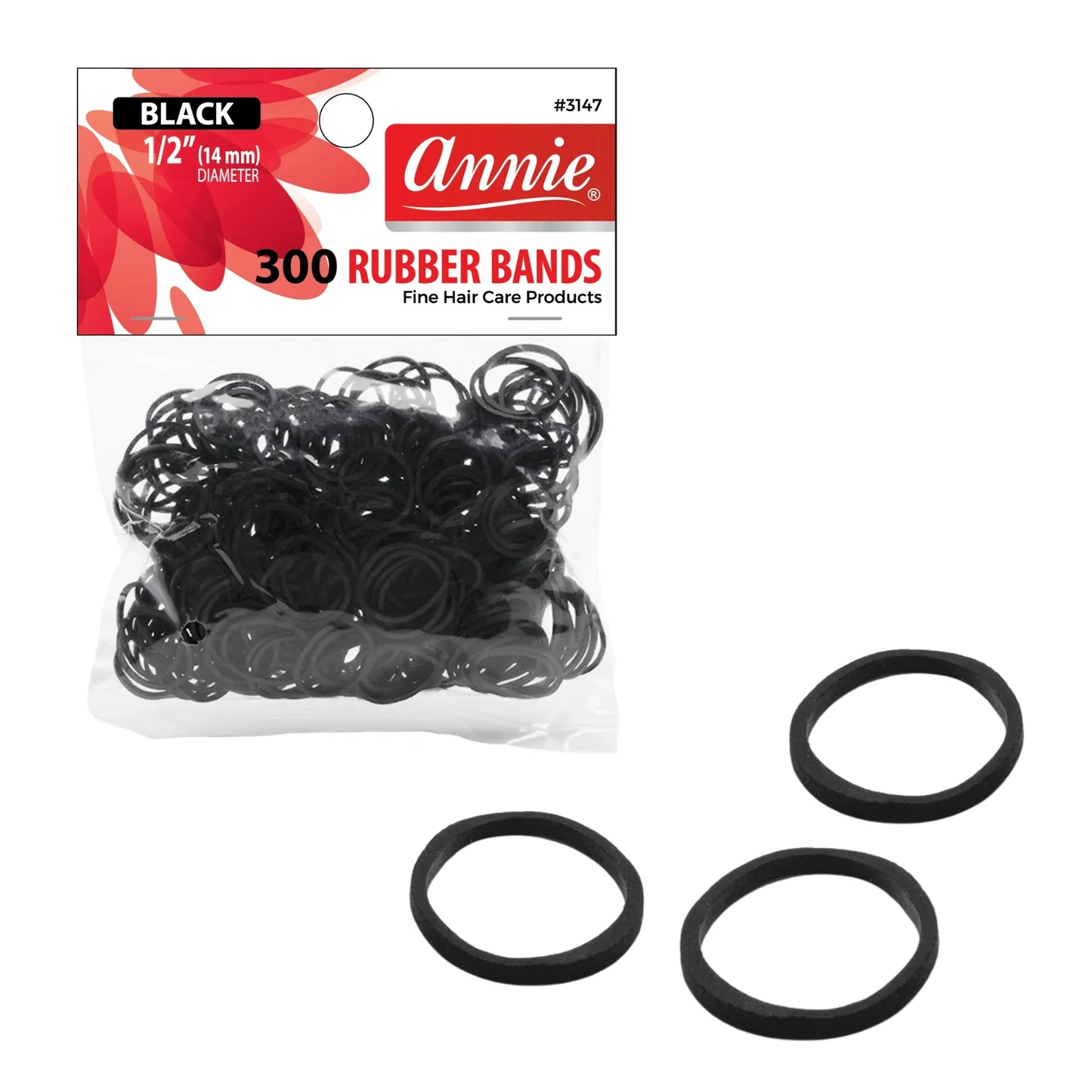ANNIE 1/2IN RUBBER BANDS 300ct