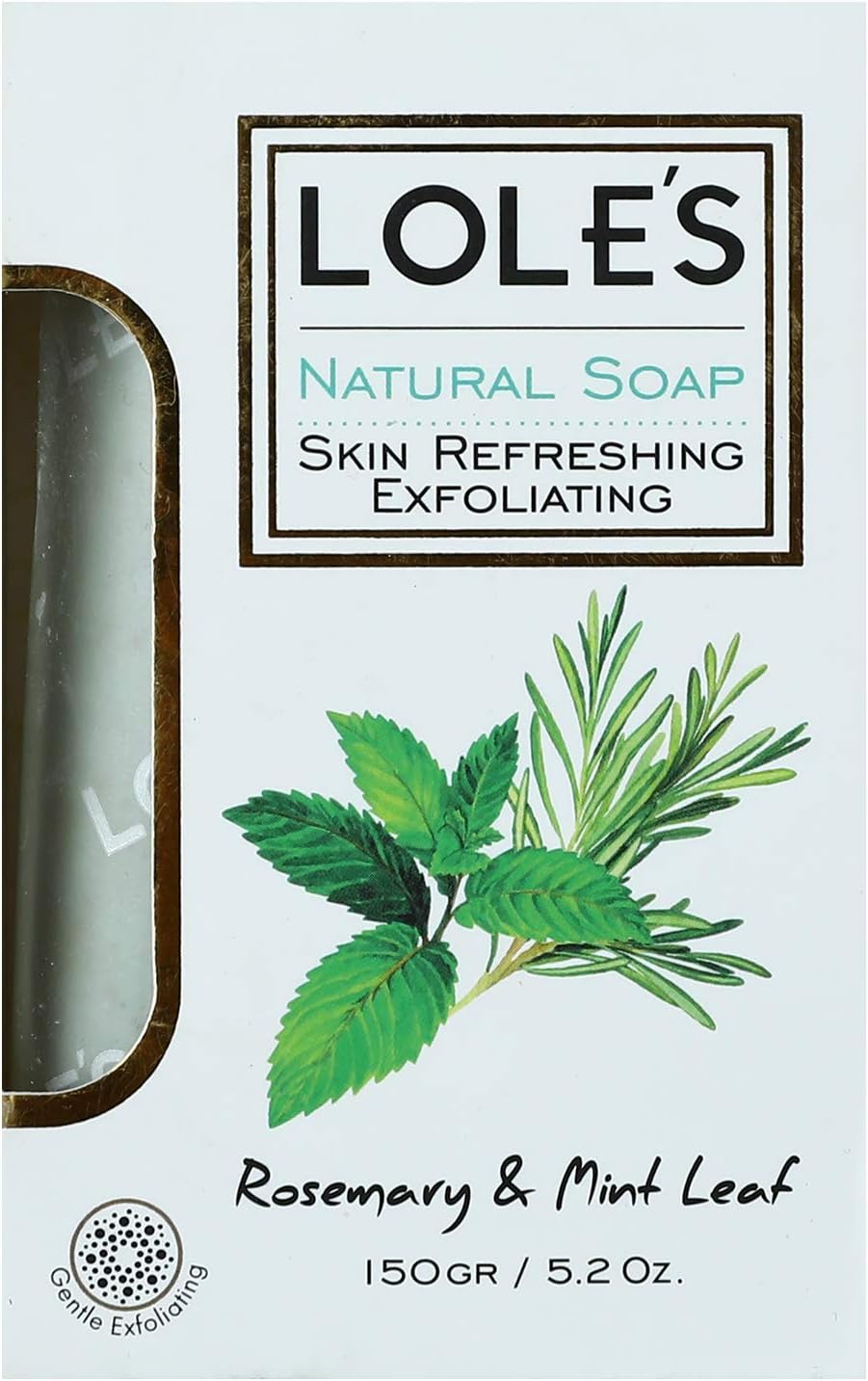 LOLES ROSEMARY AND MINT SOAP 5.2OZ