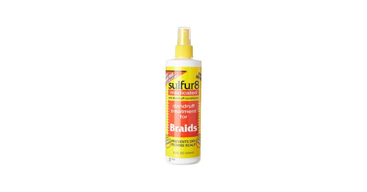 SULFUR 8 BRAID DANDRUFF SPRAY 12 OZ