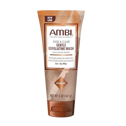 AMBI EVEN AND CLEAR EXFOLIATING WASH 5oz