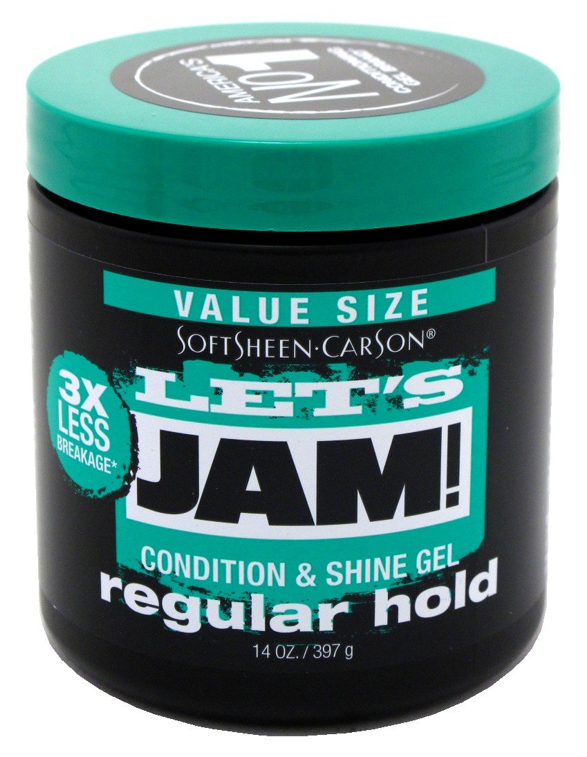 Lets Jam Shining & Conditioning Gel Regular Hold Jar