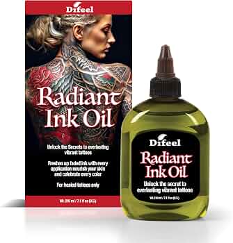Difeel Radiant Ink Tattoo Oil 7.1 oz