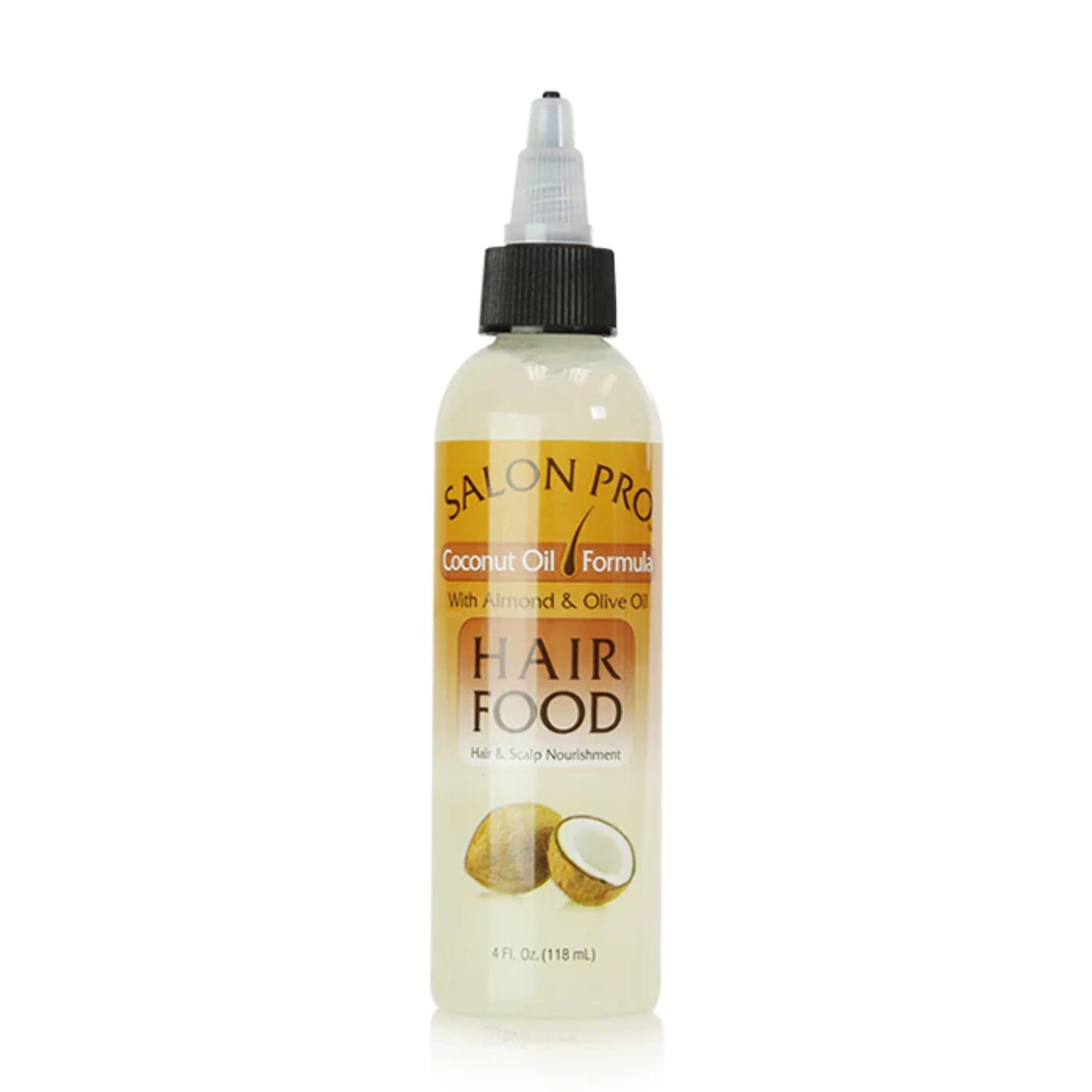 SALON PRO HAIR FOOD COCONUT OIL 4OZ