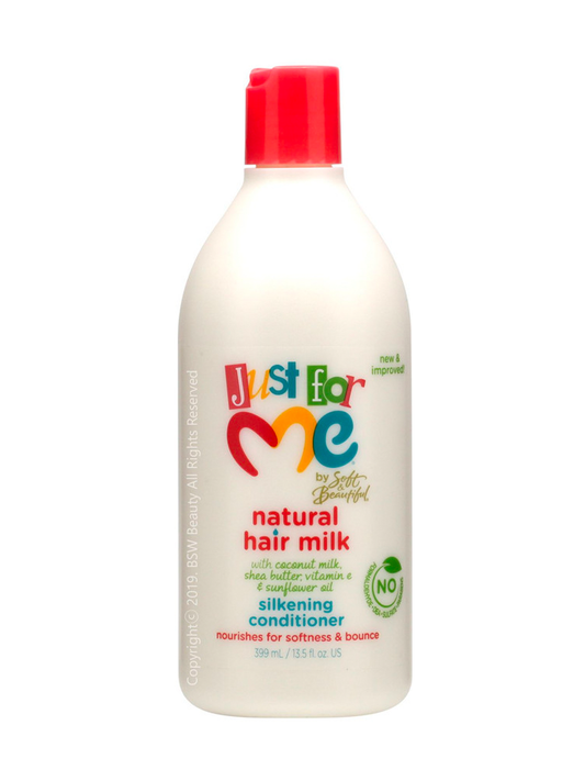 JUST FOR ME NATURAL HAIR MILK SILKENING CONDITIONER 13.5 oz