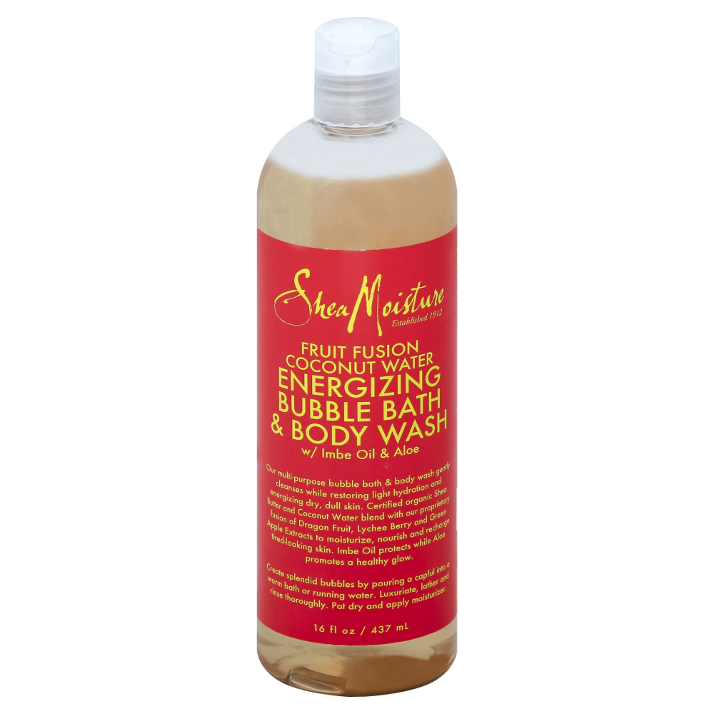 SHEA MOISTURE BUBBLE BATH AND BODY WASH 16OZ