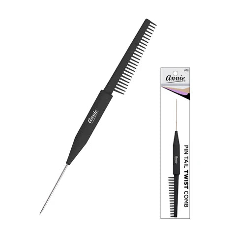 Annie Pin Tail Twist Comb Black
