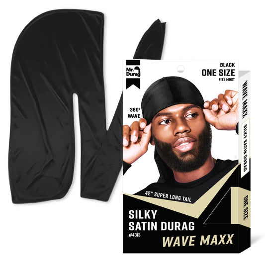 MR. DURAG SILKY DURAG BLACK