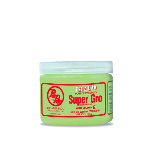 Bronner Brothers BB Super Gro Extra Lite Hair & Scalp Treatment | 6 oz