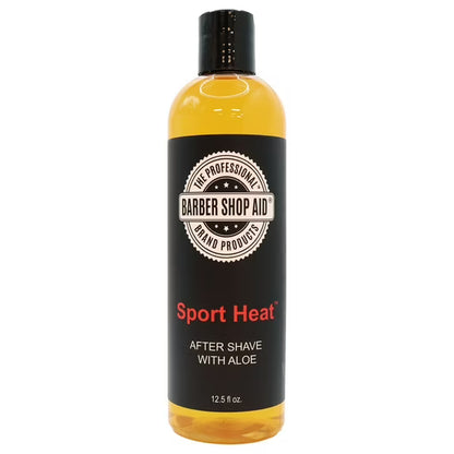 BARBER SHOP AID SPORT HEAT AFTER SHAVE 13oz