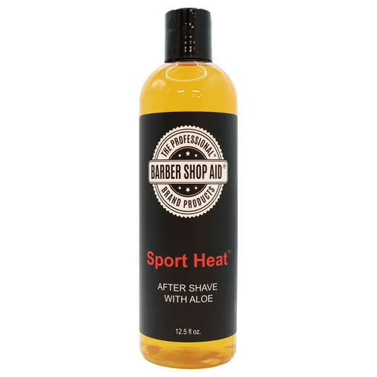 BARBER SHOP AID SPORT HEAT AFTER SHAVE 13oz