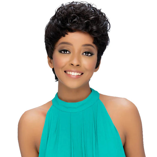 Vivica’s Natural Brazilian Remi Human Hair Wig Vivid