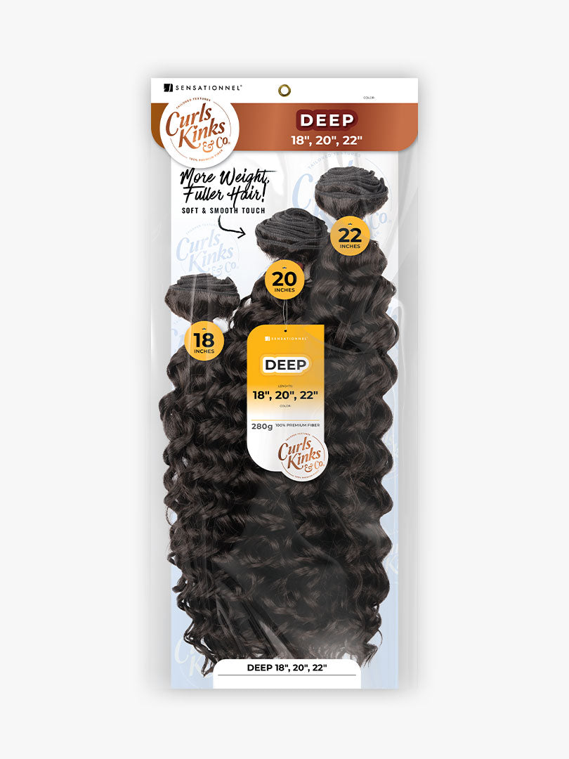 CURLS KINKS & CO MULTI DEEP 18" 20" 22"