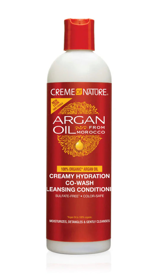CREME OF NATURE ARGON OIL CO-WASH 12OZ