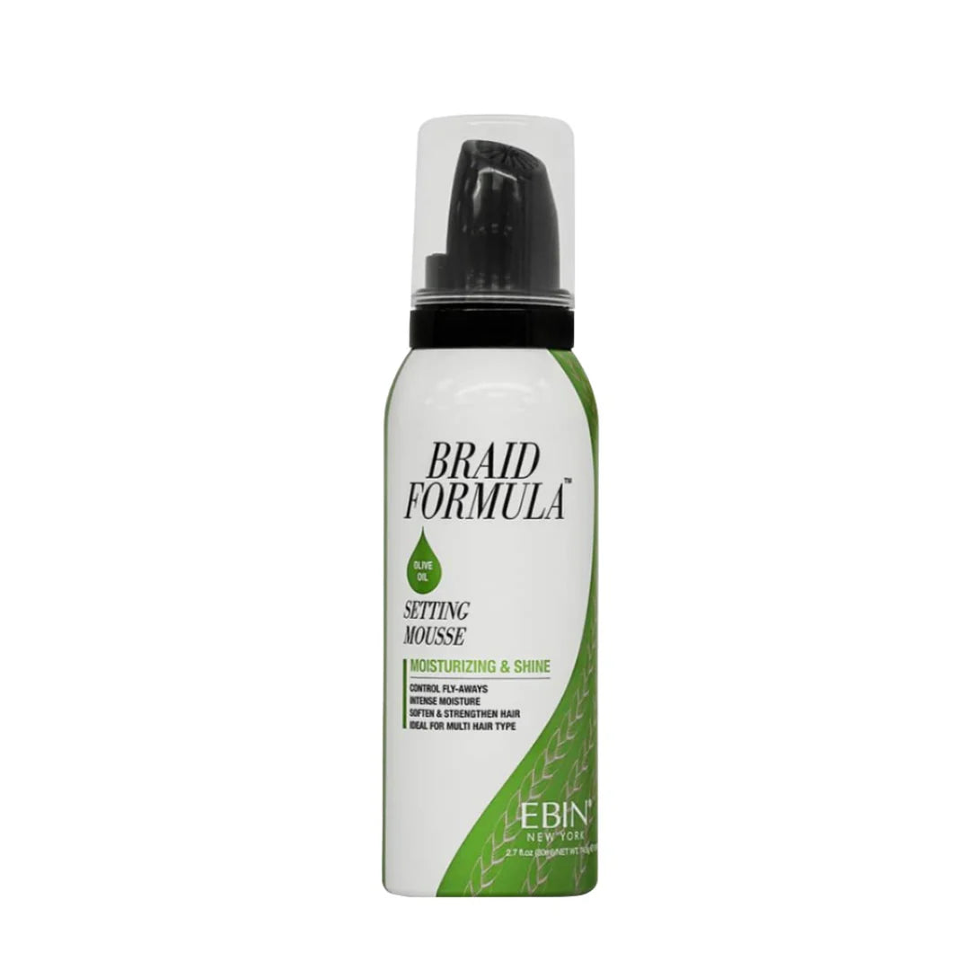 EBIN BF SETTING MOUSSE OLIVE OIL 12OZ