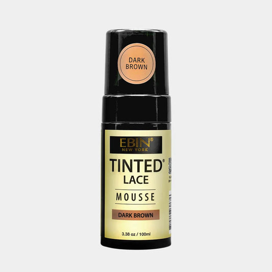 EBIN TINTED LACE MOUSSE DARK BROWN 100ML