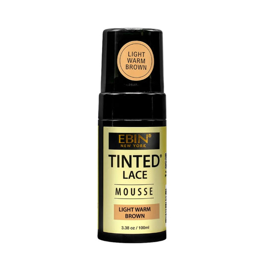 EBIN TINTED LACE MOUSSE LIGHT WARM BROWN 100ML
