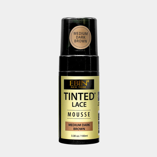EBIN TINTED LACE MOUSSE MEDIUM DARK BROWN 100ML