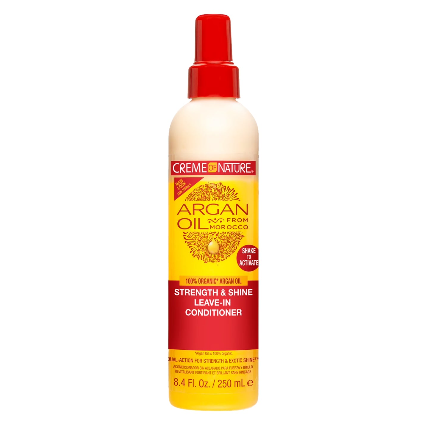 CREME OF NATURE STRENGTH & SHINE LEAVE IN CONDITIONER 8.4OZ