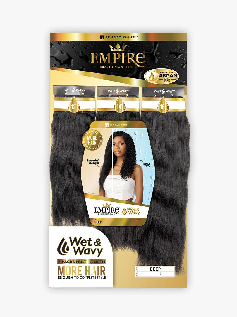 EMPIRE HUMAN HAIR MULTI WET N WAVY DEEP