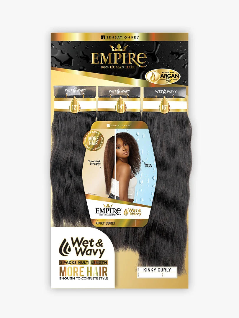 HUMAN HAIR MULTI WET N WAVY KINKY