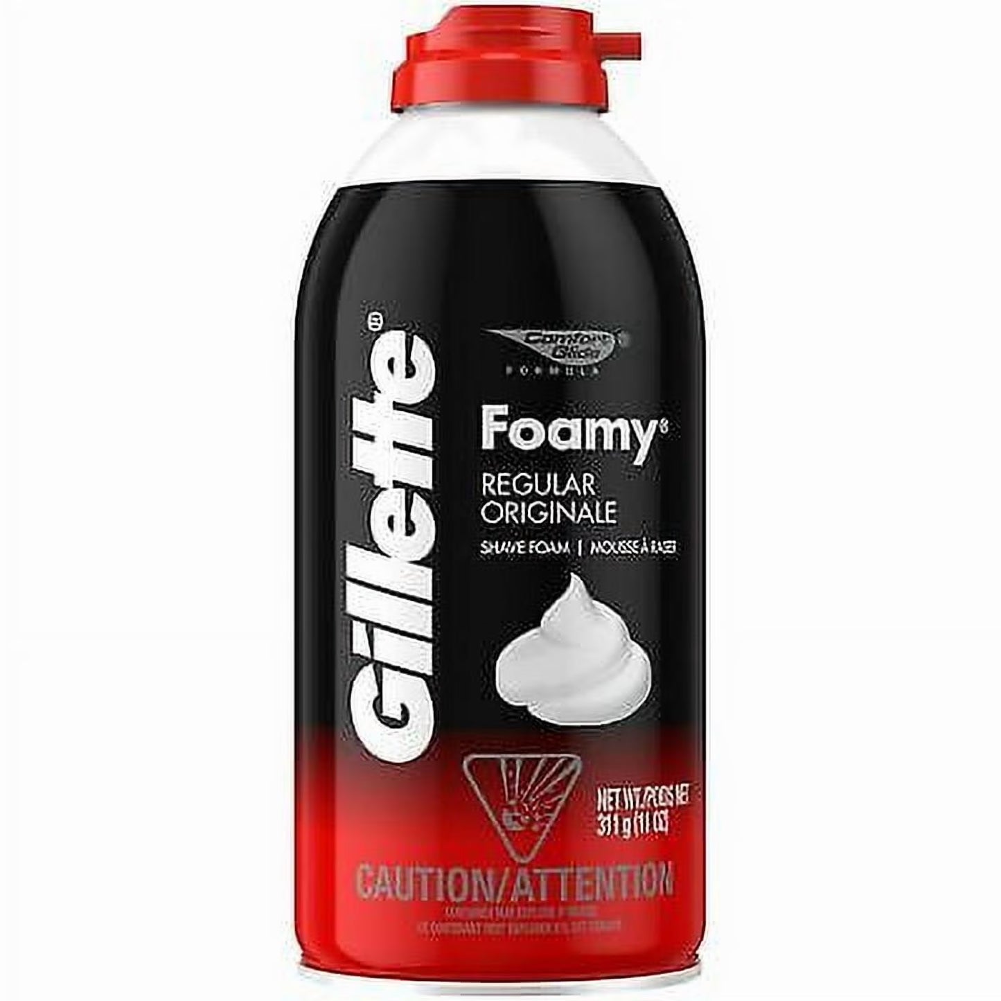 GILLETTE FAOMY SHAVE CREAM REGULAR 11OZ
